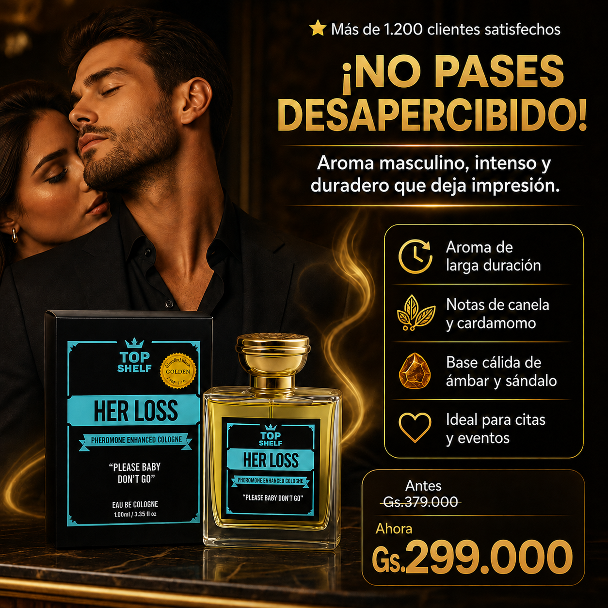 HER LOSS 100ML - Despierta Miradas y Atrae Atención