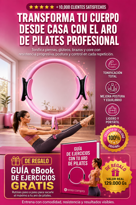 Aro de Pilates Original + eBook de Regalo
