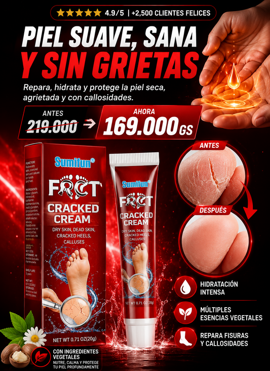 Crema Hidratante para Piel Seca y Agrietada