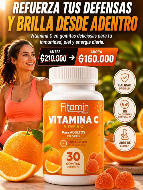 Gomitas Vitamina C - Reforza tus defensas